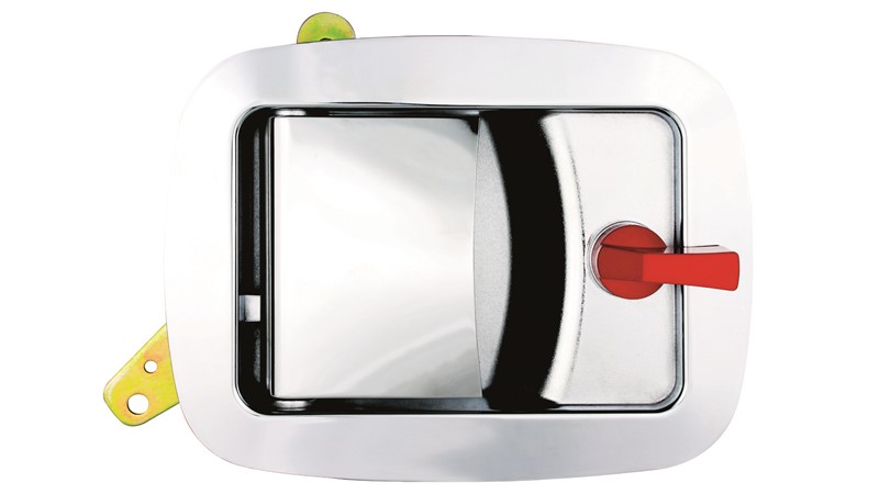 Pull-open panel lock-19302A
