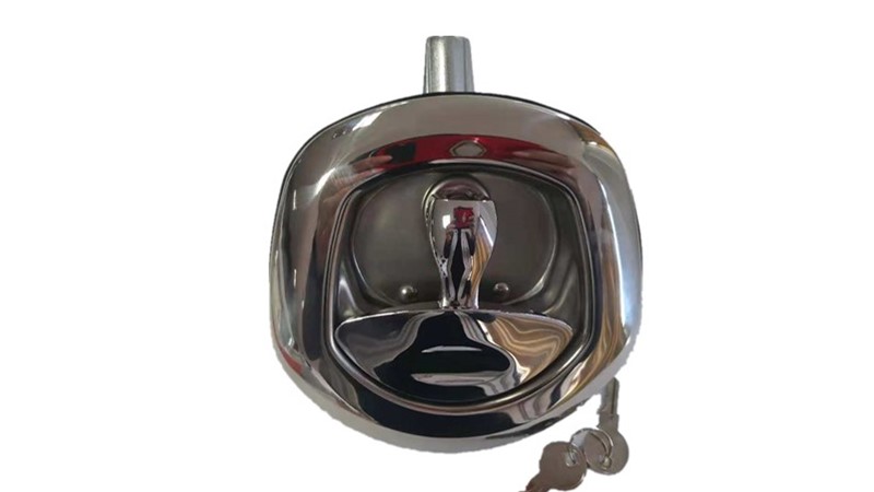 Whale tail T-folding handle lock-29101